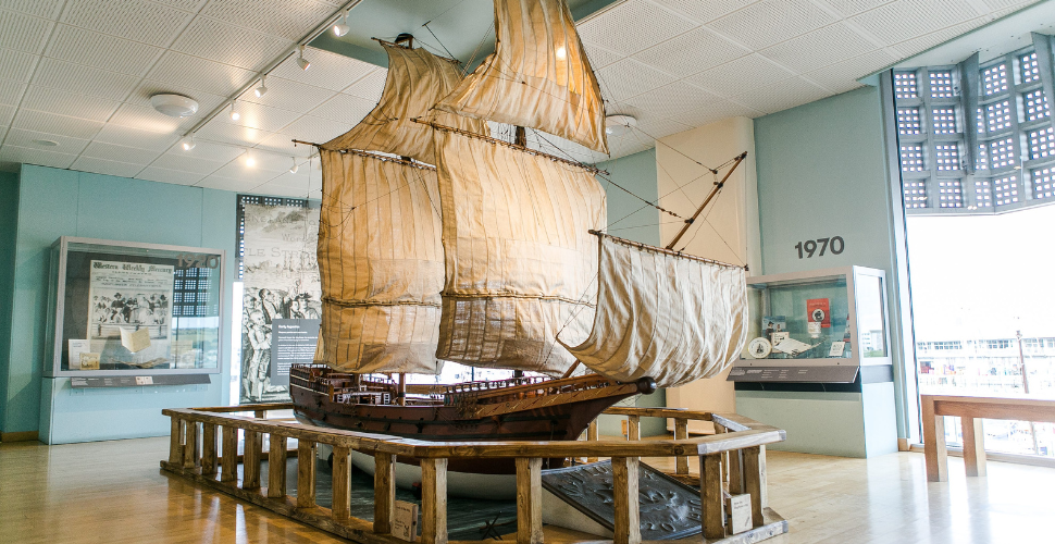 Mayflower Museum Ship Replica